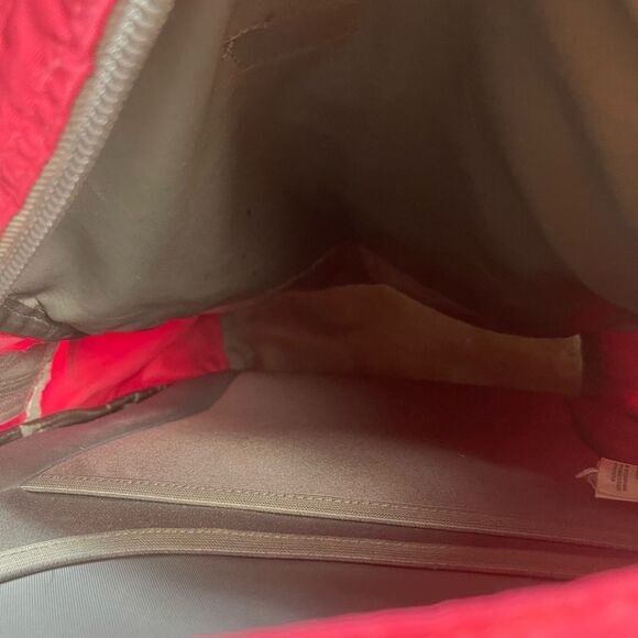 The North Face bright pink and Gray Backpack main image 10